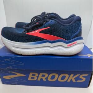 Brooks Ghost 17 Neutral Running Shoes Women's US 5 Navy Lace Up 120431 1B 581